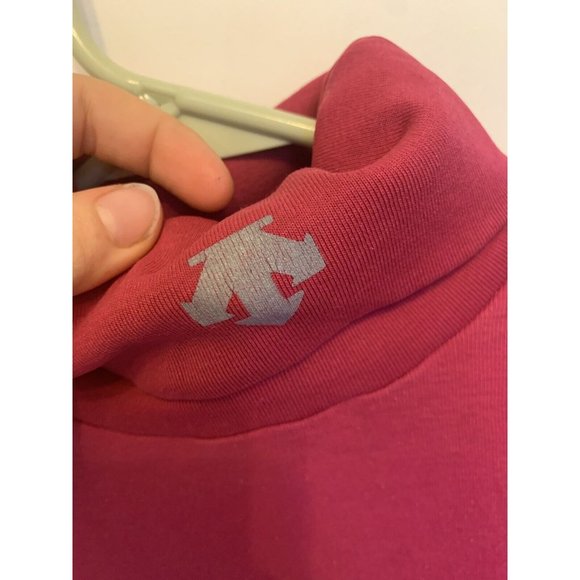 Descente Ski Turtleneck pullover Pink mens size S vintage - Picture 2 of 8